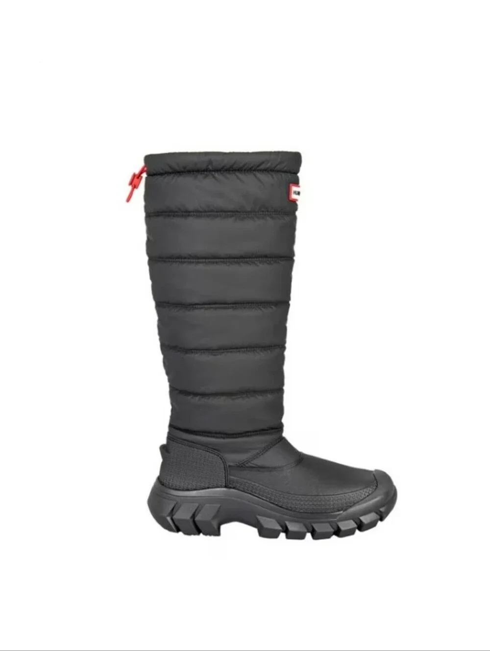 Hunter Intrepid Tall Snow Boot Black Waterproof Insulated UK 5 EU 38 US 7